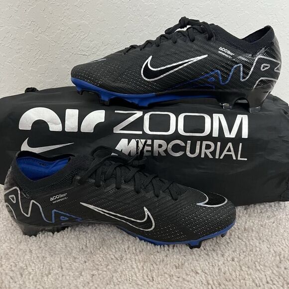 Nike Zoom Vapor 15 Elite FG Black Chrome Hyper Royal DJ4978 040 Men Size 7 New main image 9